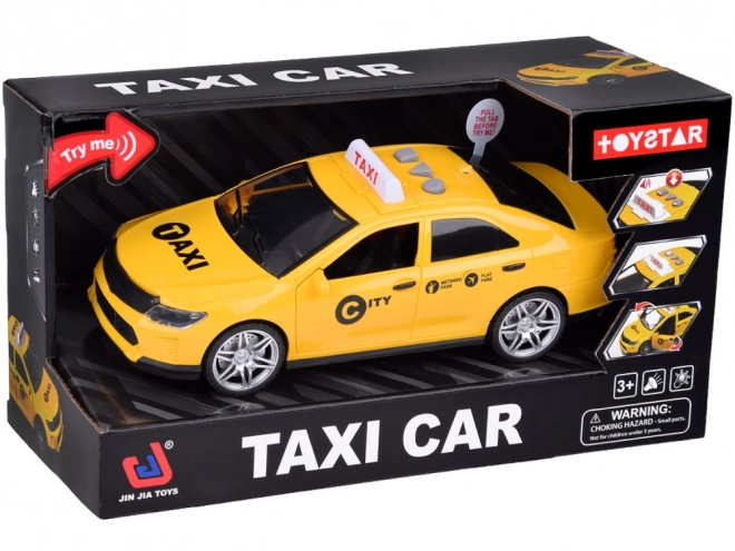 Taxi Spielzeugauto mit Sound und Licht