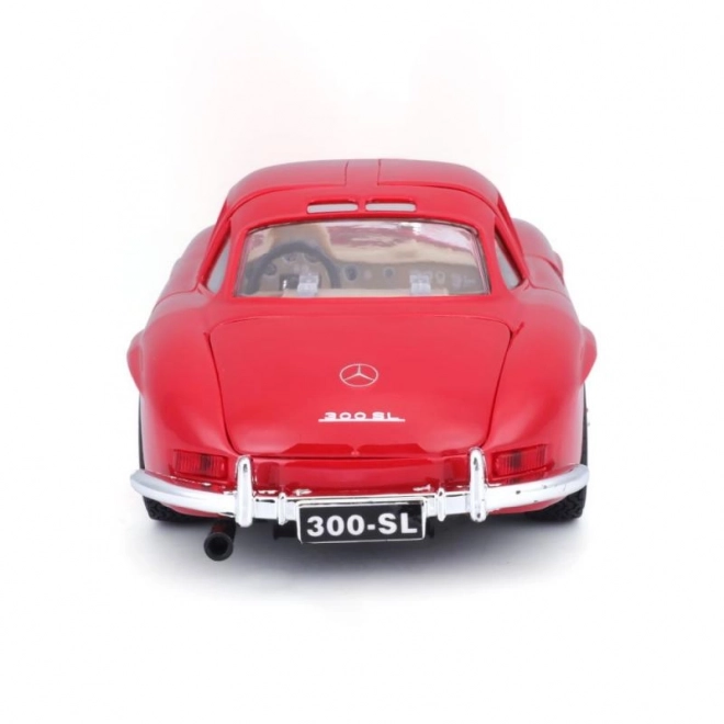 Mercedes Benz 300SL Rot Modellauto von Bburago