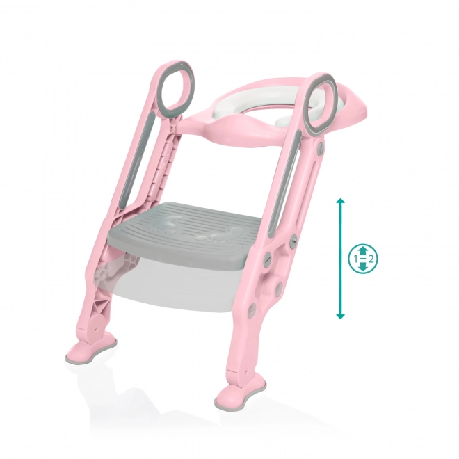 Loostep WC-Leiter für Kinder in Rosa