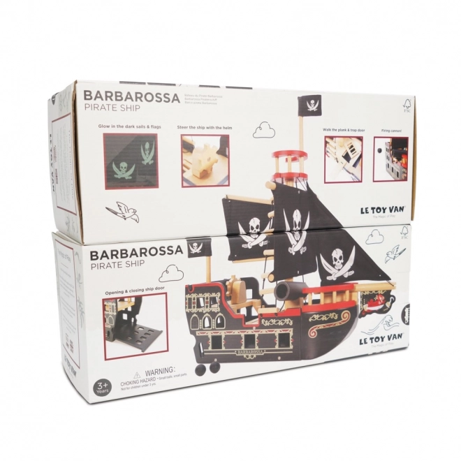 Piratenschiff Barbarossa von Le Toy Van