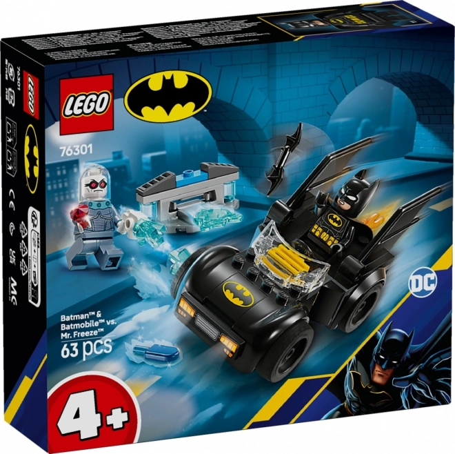 Batman und Batmobil gegen Mr. Freeze LEGO Set