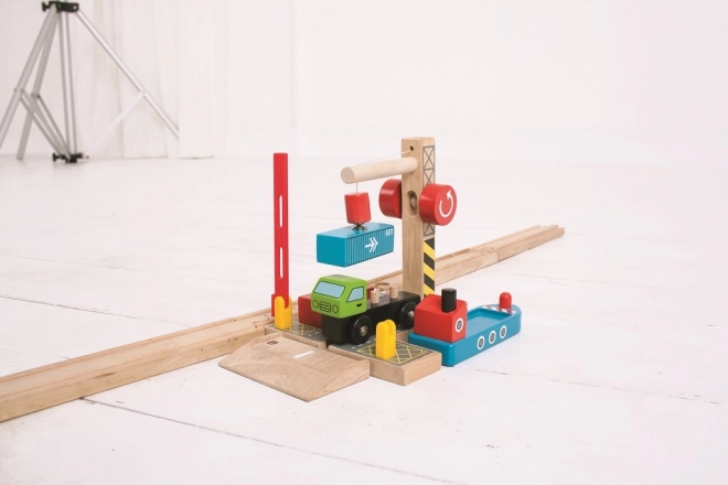 Konteinerumschlagplatz von Bigjigs Rail