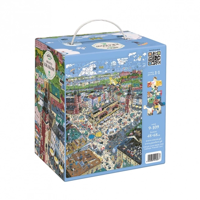 Stadt Krakau Puzzle 500 Teile von Puzzlove