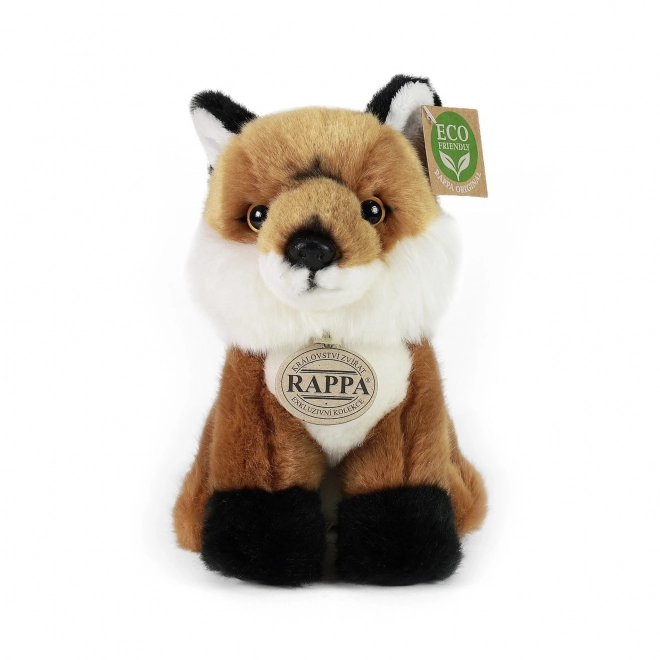 Ecofreundliche Sitzende Plüsch-Fuchsfigur 18 cm