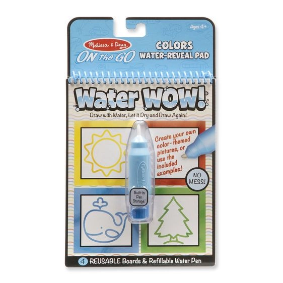 Malen nur mit Wasser, ohne Kleckern