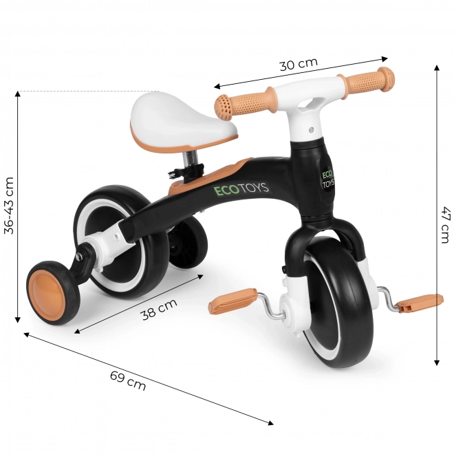 Laufrad mit Pedalen für Kinder von ECOTOYS