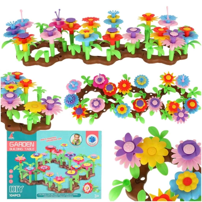 Kreative Blumenbausteine Garten Set 104 Teile