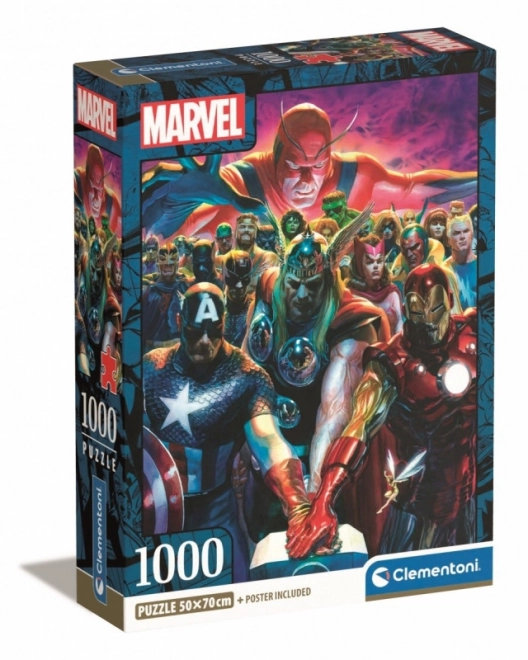 Puzzle 1000 Teile Kompakt MARVEL The Avengers