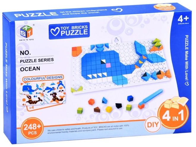 Kreativer Spielspaß mit mehr als 248 Teilen
