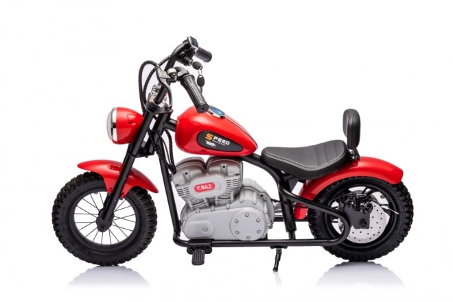 Roter Elektro-Motorrad 36V