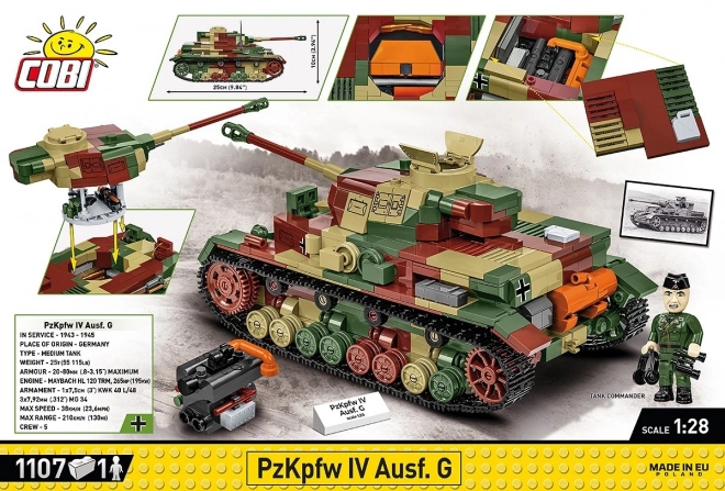 Bausteine Panzerkampfwagen IV Ausf.G im Zweiten Weltkrieg