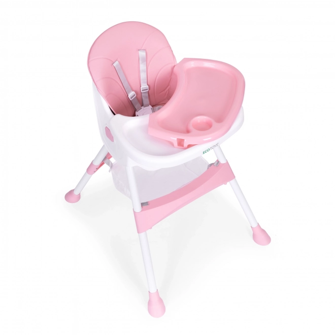 Hochstuhl in Rosa von ECOTOYS