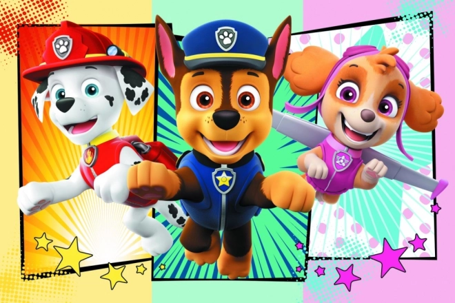 Minipuzzle Paw Patrol 54 Teile