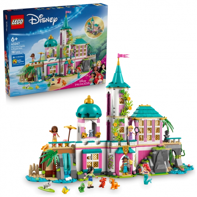 Schloss der Prinzessinnen und Königliche Haustiere LEGO Disney