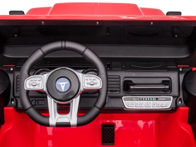 Elektrisches Kinderauto Toyota Land Cruiser – Rot