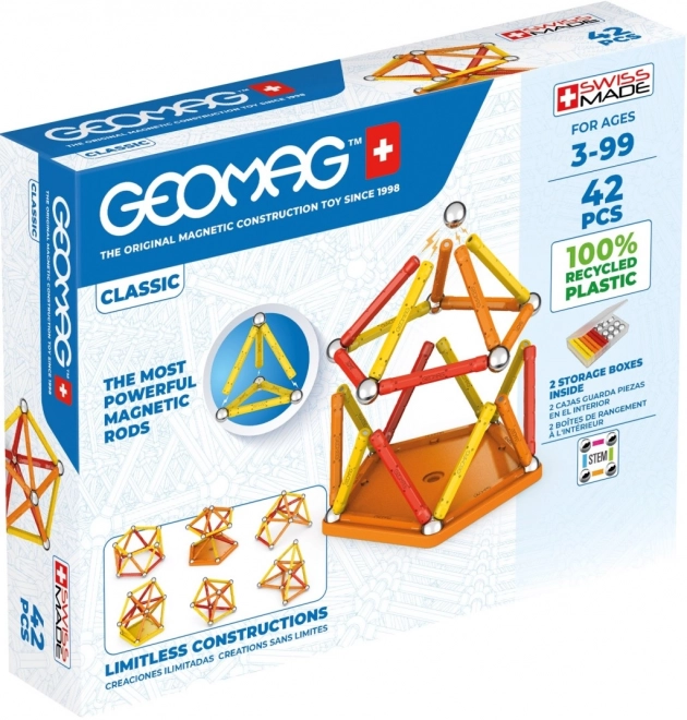 Geomag Klassisches Recyceltes Magnetische Bausteine Set