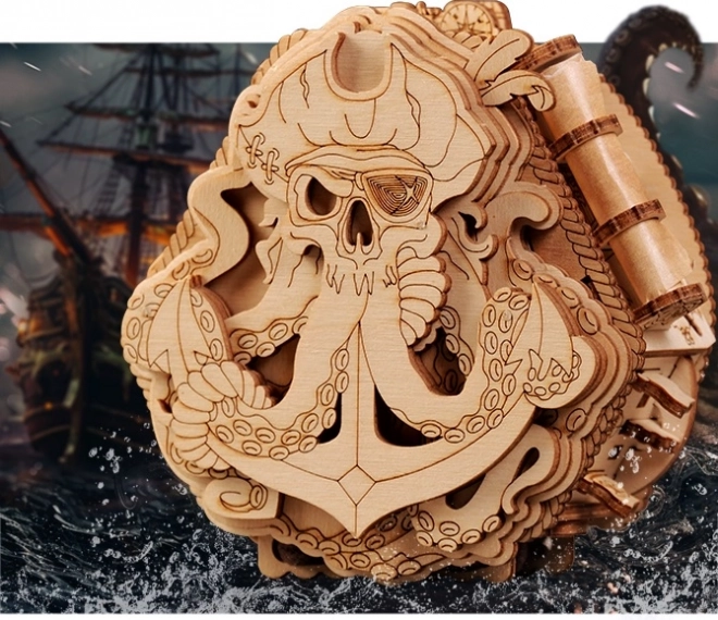 EscapeWelt 3D Holzpuzzle Blackbeard's Kompass