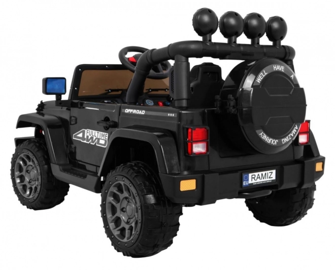 Geländewagen Full Time 4WD für Kinder mit 4x4 Antrieb, Fernbedienung und LED Audio