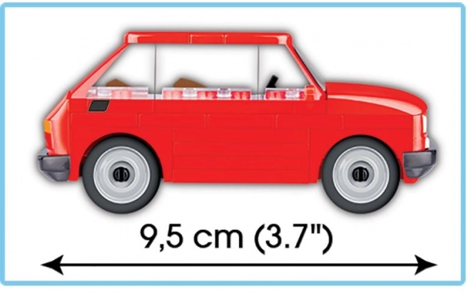 Youngtimer Sammlung Fiat 126p Elegant Bausteine