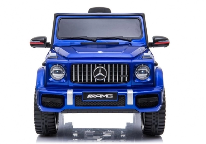 Mercedes G63 AMG Kinder Elektroauto Blau Lackiert