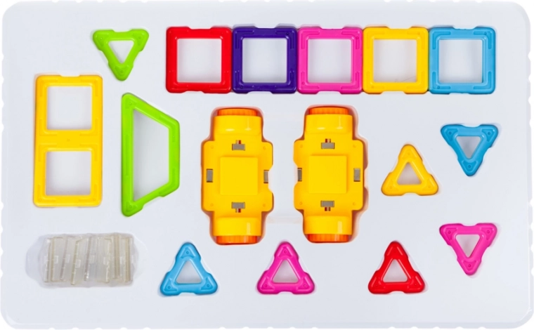 Bunte magnetische Teile