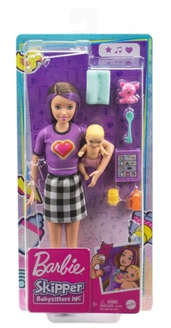 Barbie Skipper Babysitter Puppe