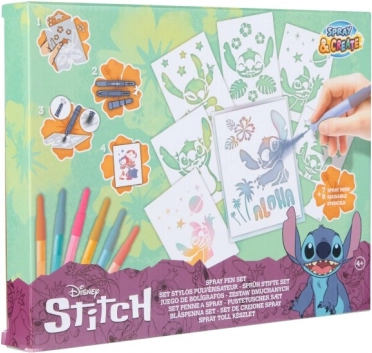 Großes kreatives Malset mit Sprühstiften Stitch