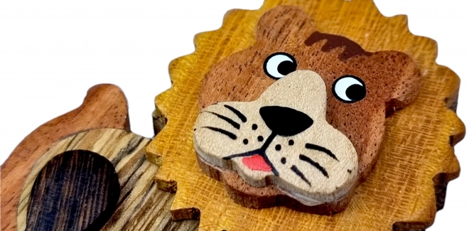 Großer Holzmagnet Löwe von 2Kids Toys