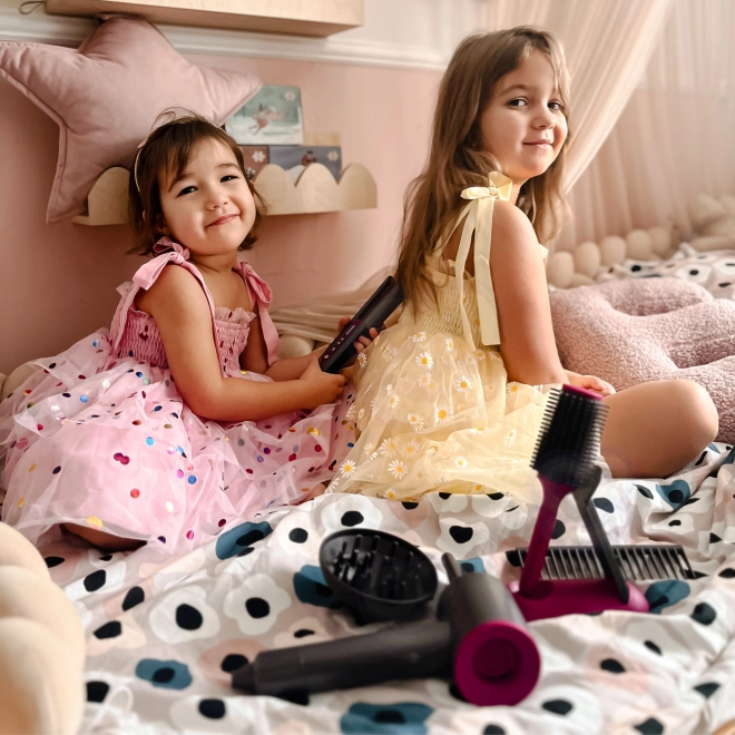 Woopie kleiner Friseursalon Spielset mit Föhn und Glätteisen