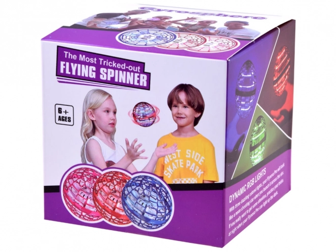 Leuchtende RC UFO Fliegende Kugel – Rot