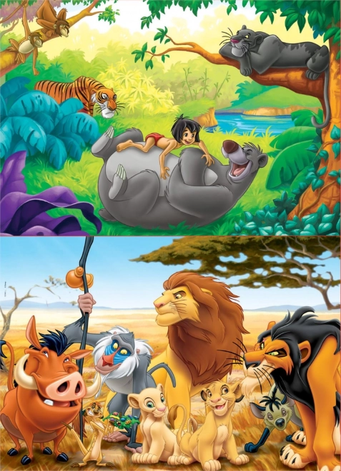 Educa Disney Tierische Freunde Holzpuzzle