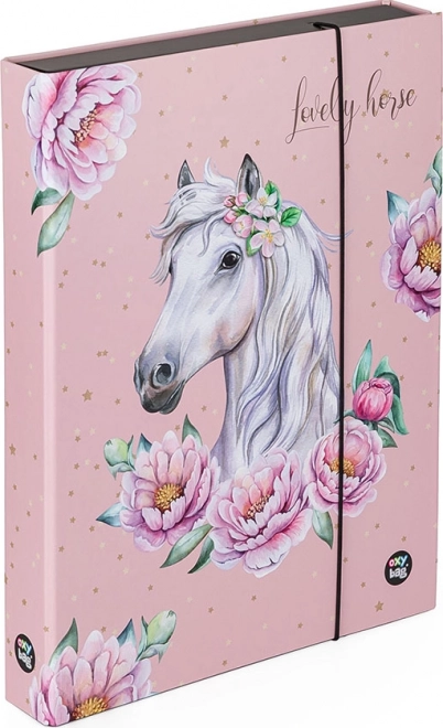 Jumbo-Ordner A4 Pferd Romantic