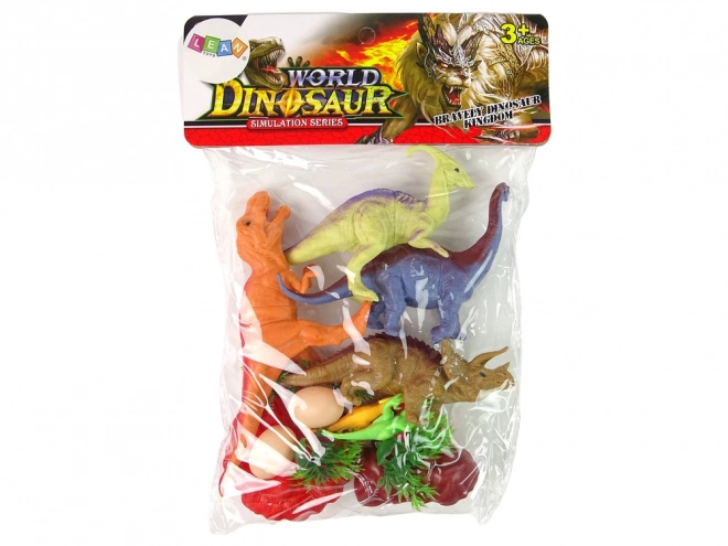 Dinosaurier-Figurenset mit Zubehör 15-teilig