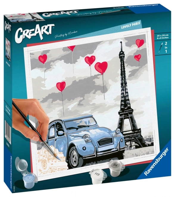 CreArt Lovely Paris Kunstset