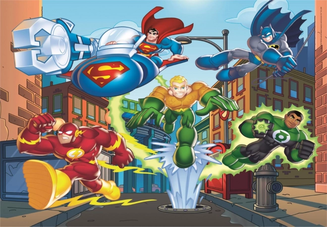 Clementoni Puzzle DC Super Friends 4-in-1