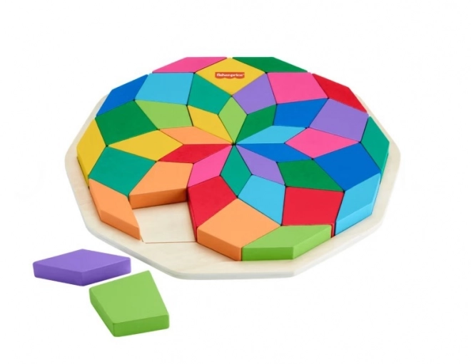 Holzpuzzle zur Förderung der Bildung Mandala