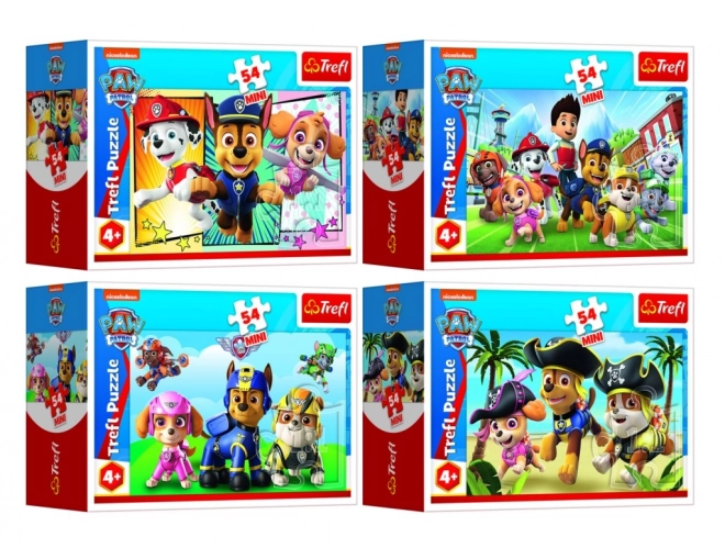 Minipuzzle Paw Patrol 54 Teile