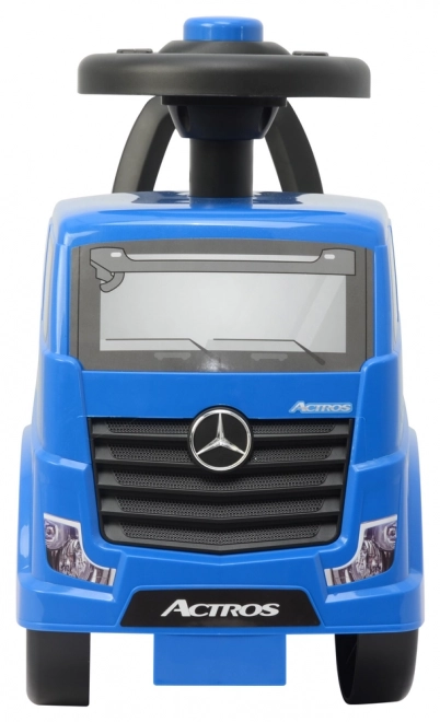 Kinderfahrzeug Mercedes Actros Blau