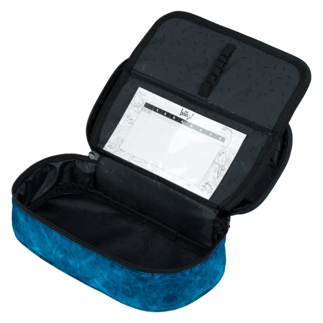 Baagl 3er Set: Rucksack, Federmäppchen und Beutel Ocean