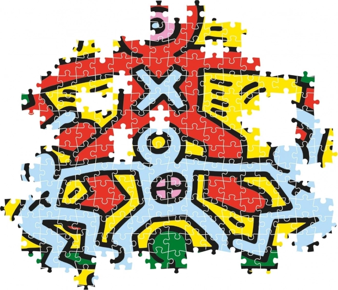 Clementoni Puzzle Neue Kunstserie Keith Haring 1000 Teile