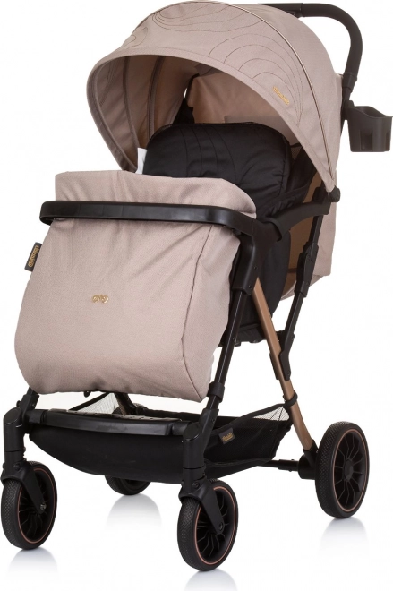 Sportlicher Kinderwagen Amber Macadamia von Chipolino