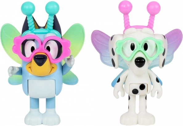 Bluey Figuren Zweier-Set Baby Bluey und Chloe
