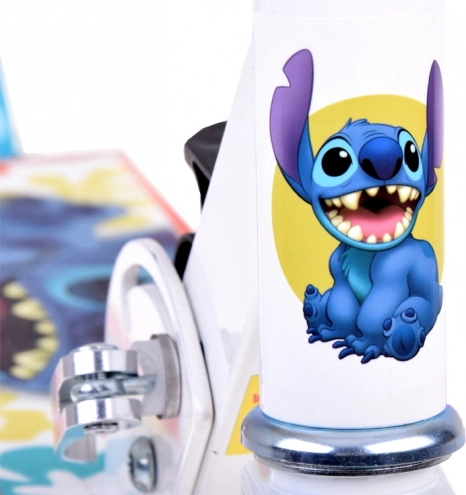 Faltbarer Roller Disney STITCH weiß für Kinder bis 50 kg