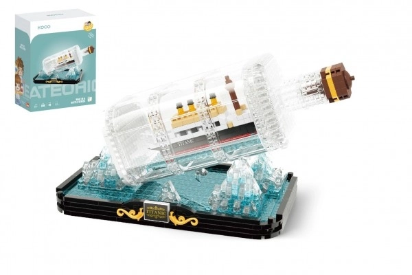 Bausatz KOCO Titanic in der Flasche