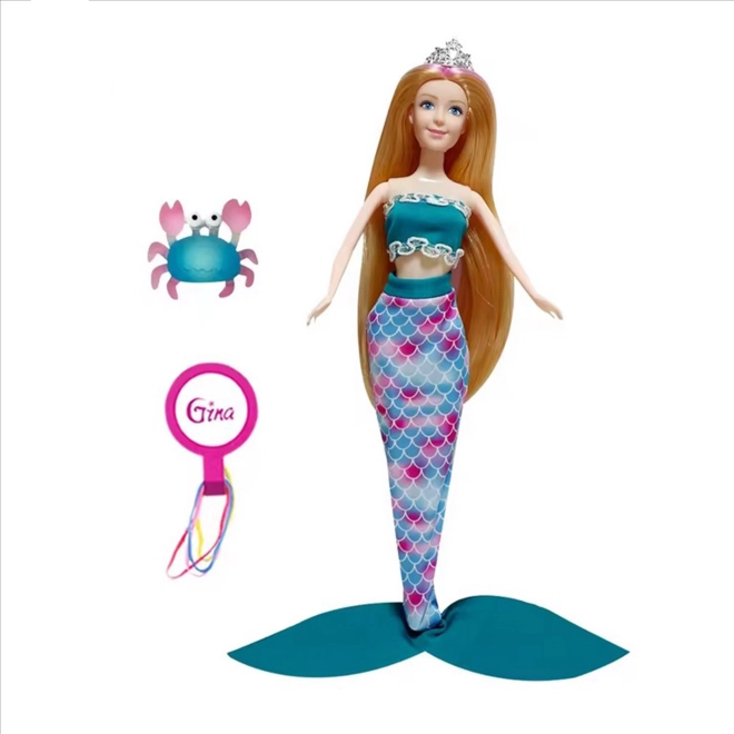 WOOPIE Set 4 Magische Prinzessinnen - Box Puppen 4v1 mit Zubehör