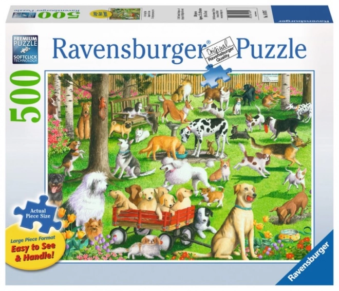 Ravensburger Puzzle Hundepark XXL 500 Teile