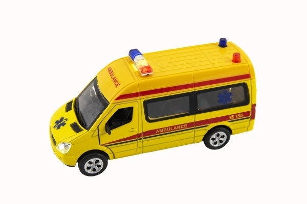 Auto Ambulanz Kov/Plast 15cm