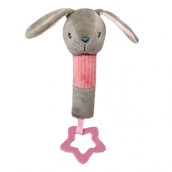 Kuscheltier mit Ton - Häschen 17 cm