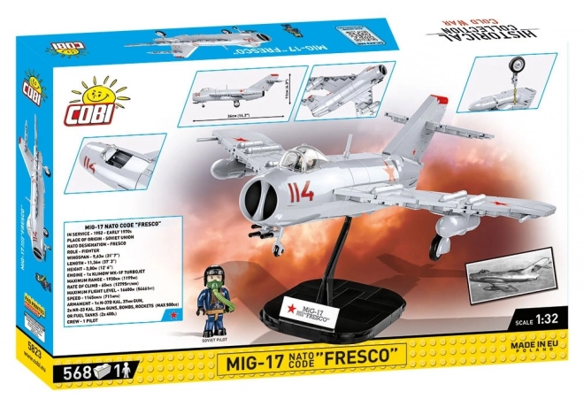 Cold War MiG-17 Fresco Modellbausatz