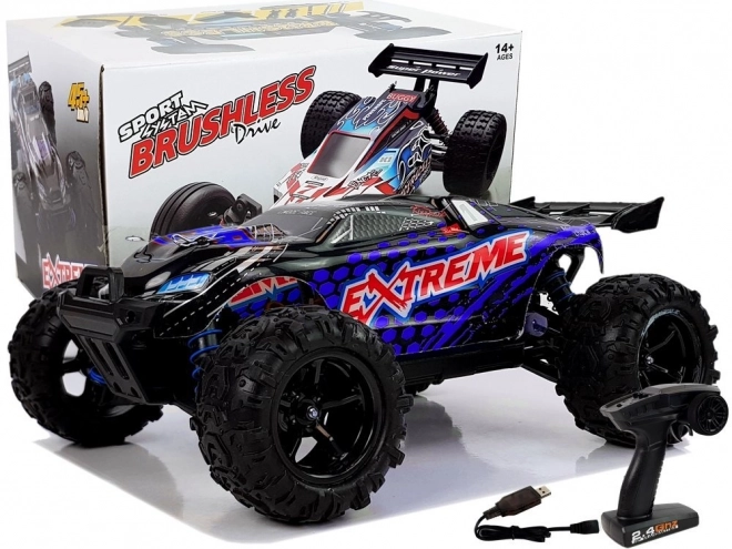 Ferngesteuertes Geländewagen 1:18 Blau ENOZE